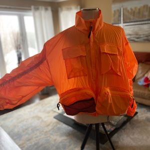 TNA bomber jacket neon.